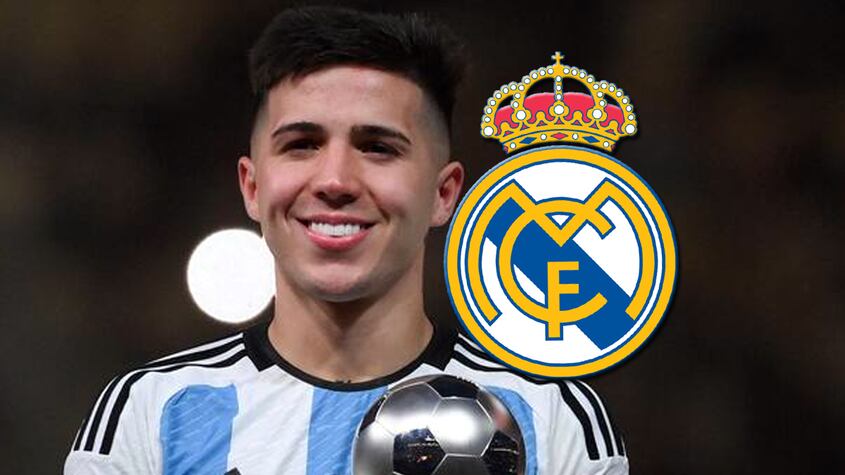 Enzo Fernández en el Real Madrid.
