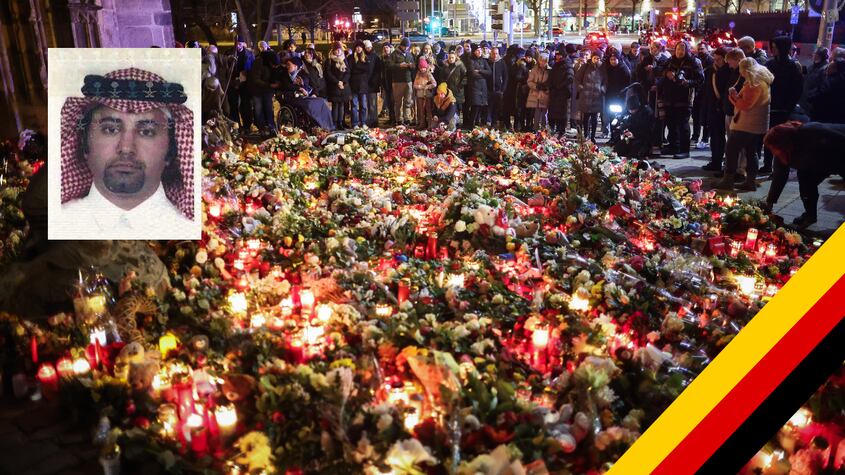 Simpatizante de la extrema derecha y “enojado” con Alemania: el perfil del asesino de Magdeburgo