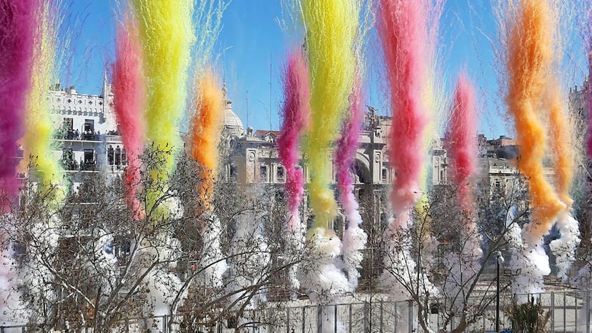 Mascletà de las Fallas