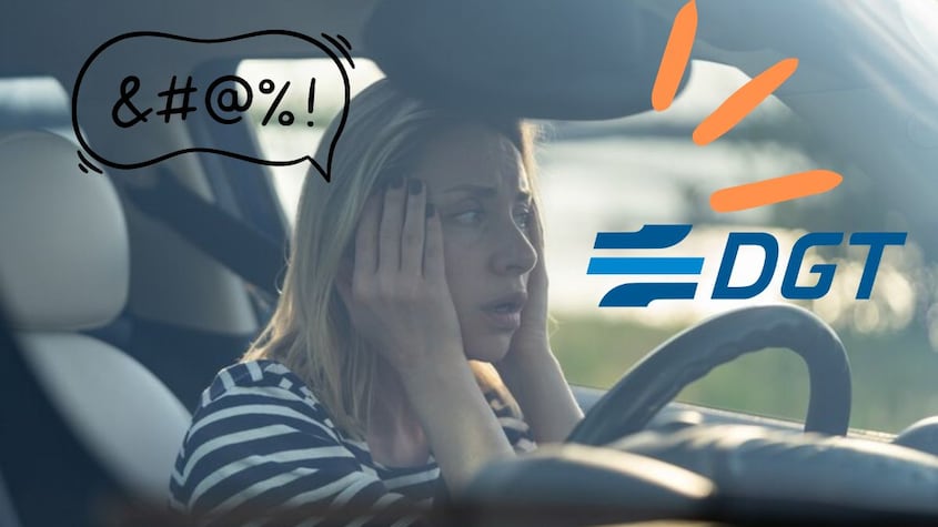 Conducción y estrés: estos son los peligros según la DGT