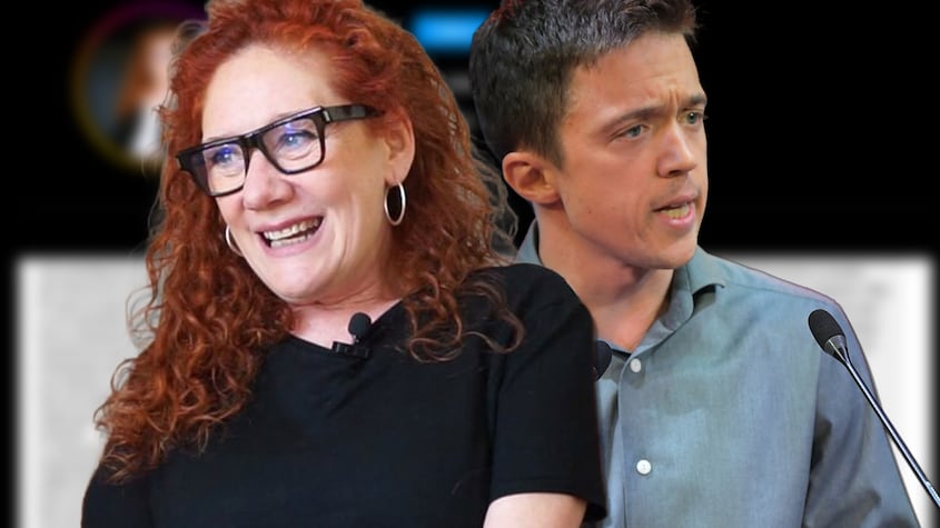 Cristina Fallarás e Íñigo Errejón