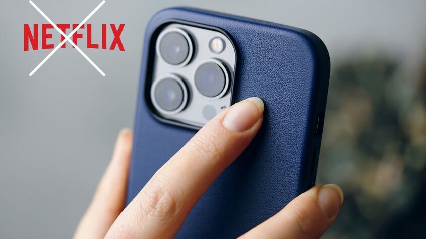 iPhone sin Netflix