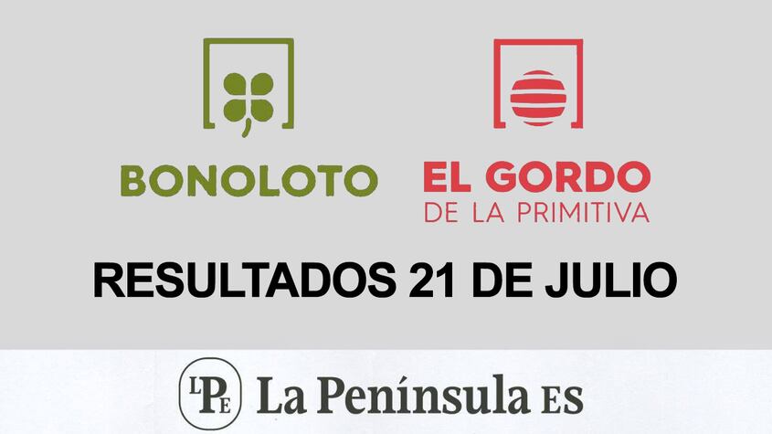 BonoLoto y El Gordo de la Primitiva: Resultados del sorteo del domingo, 21 de julio de 2024
