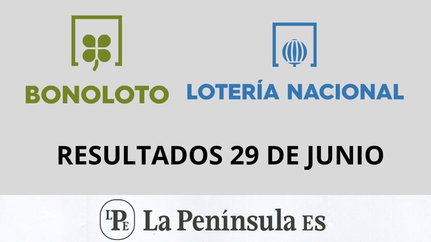 Bonoloto y Lotería Nacional: Resultados del sorteo del sábado, 29 de junio de 2024