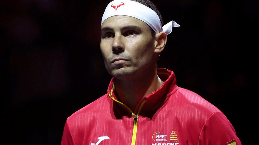 Rafael Nadal en la Copa Davis 2024