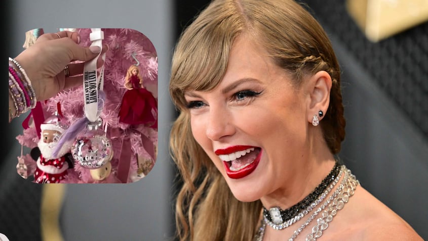 Taylor Swift inspira el adorno navideño de una fan del Eras Tour