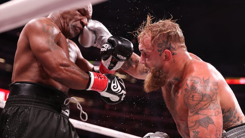 Mike Tyson contra Jake Paul