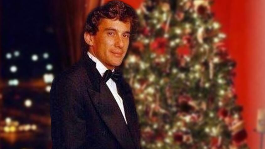 Ayrton Senna en Navidad
