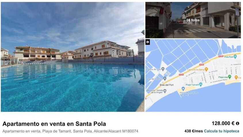 Piso en Roquetas de Mar.