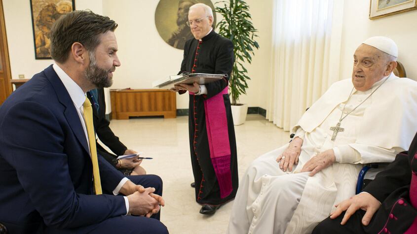 J. D. Vance y el Papa Francisco I
