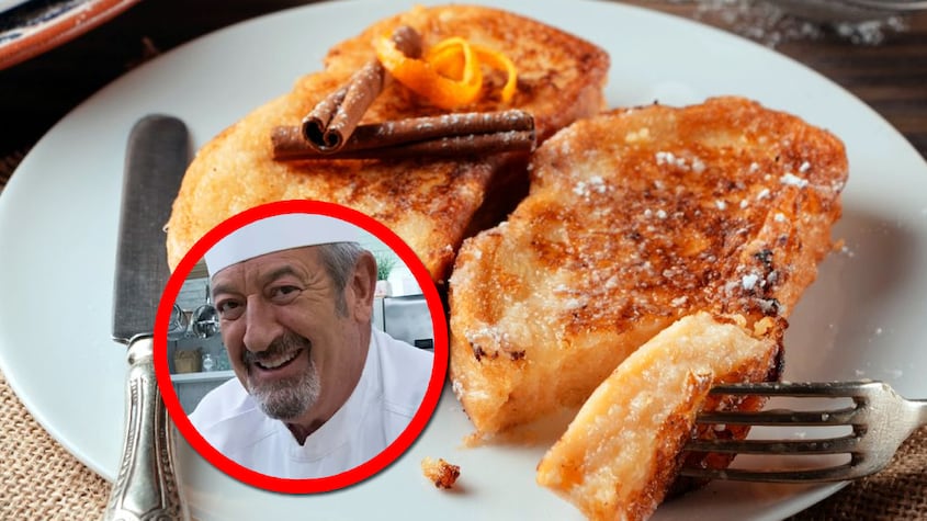 La torrija española de Karlos Arguiñano