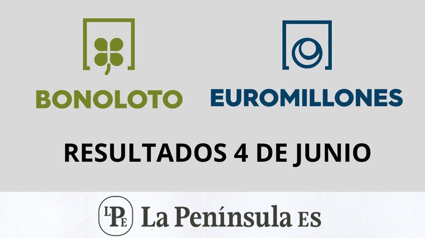 Bonoloto y Euromillones: Resultados del sorteo del martes, 4 de junio de 2024