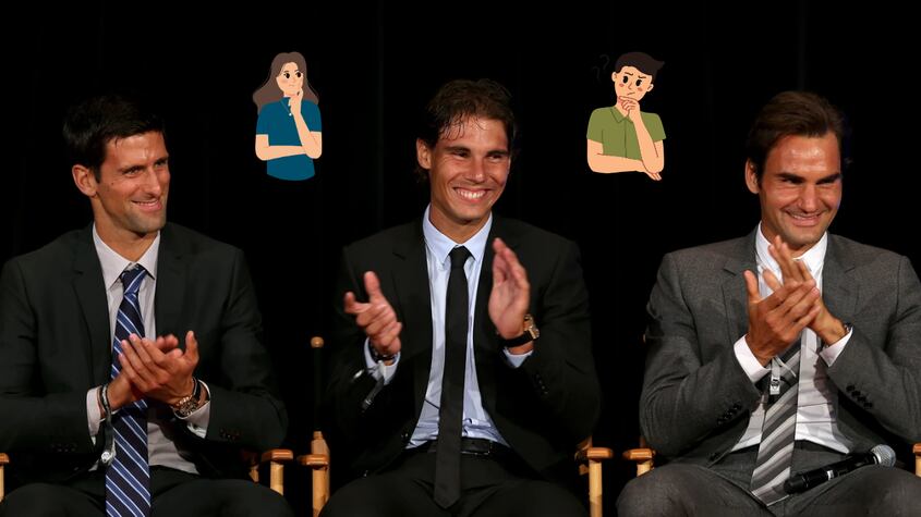 ¡Atención! Serena Wiliams eligió al mejor entre Djokovic, Federer y Nadal