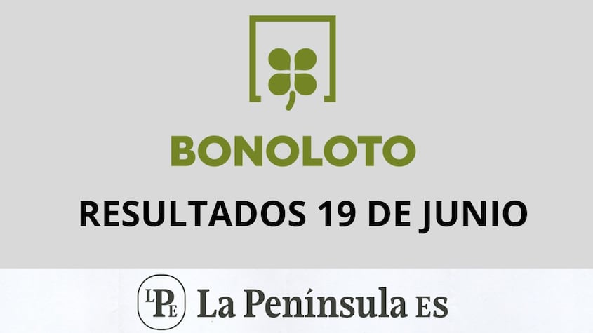 Bonoloto: Resultados del sorteo del miércoles, 19 de junio 2024
