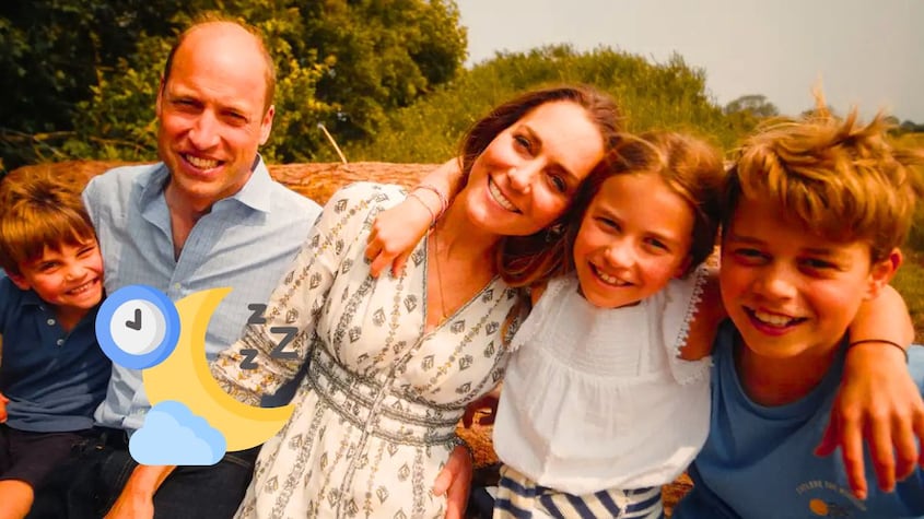 Rutina hijos Príncipe de Gales