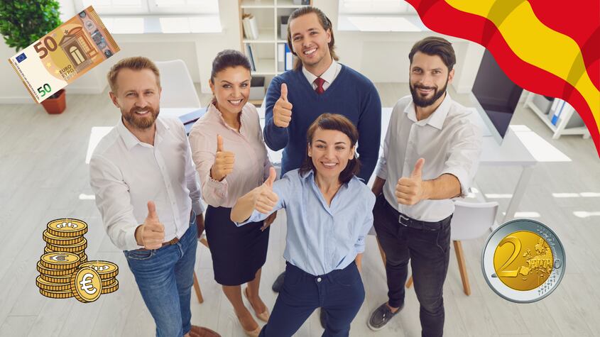 ¡Alegría! Estos trabajadores tendrá una subida de salario de entre 100 y 150 euros en enero