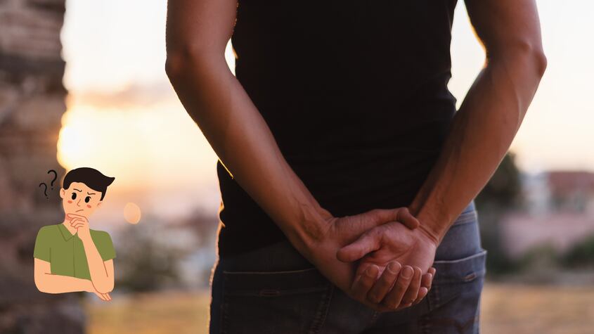 ¿Caminas con las manos tomadas en la espalda? Esto dice la Psicología sobre ese gesto
