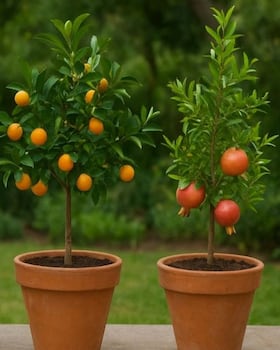 5 árboles frutales que dan sombra, NO rompen las macetas y son perfectos para plantar en agosto